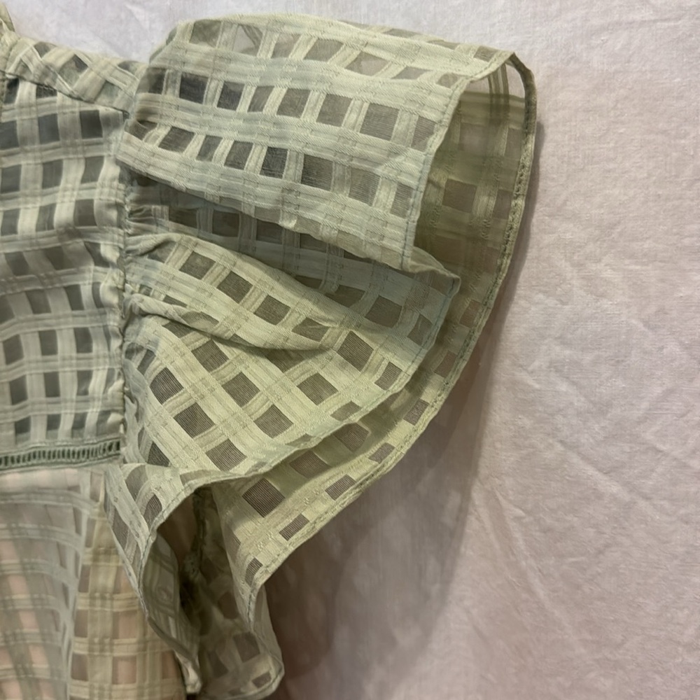 NWT S’edge Kayla Dress in Sage Green - Picture 3 of 6